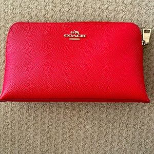 Coach travel make up bag